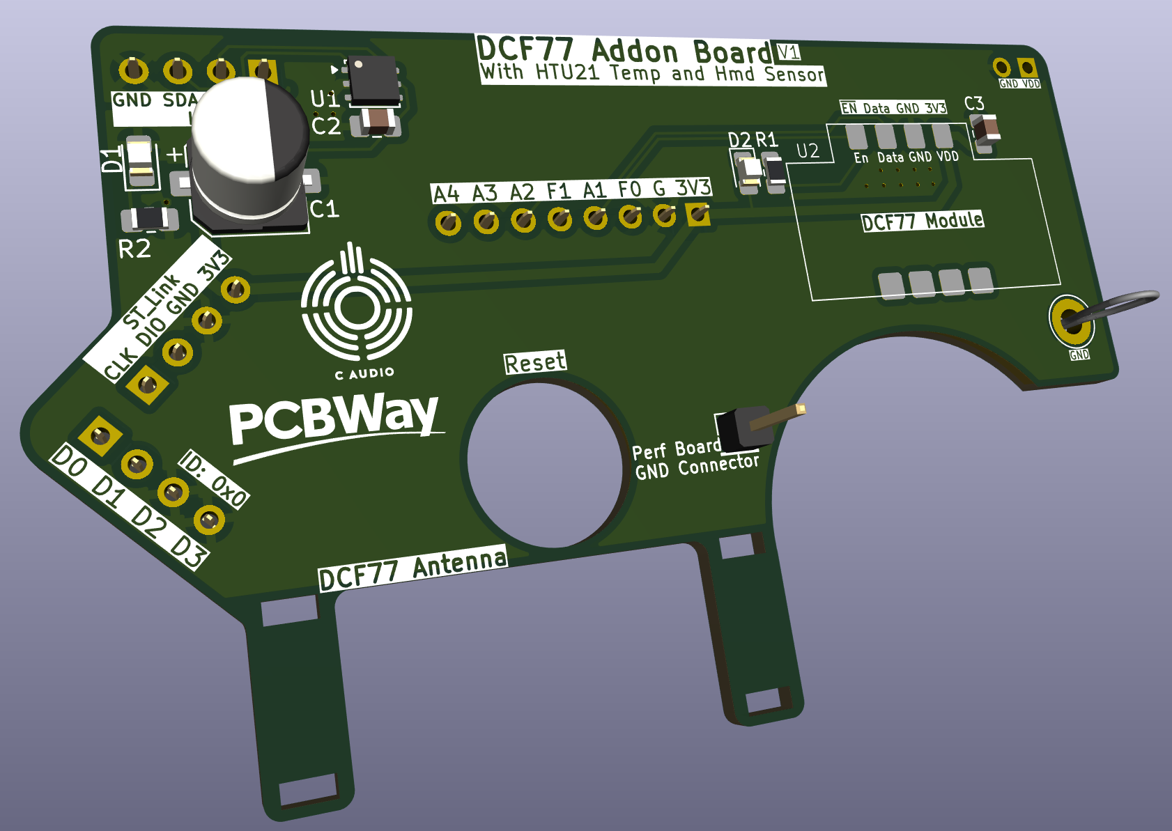 DCF77 Addon Board
